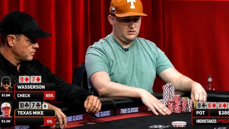 Texas Mike perde pote de US$ 4,26 milhões em maior mão da história do High Stakes Poker
