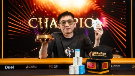 Wang Ye leva a última taça da Triton Jeju II com cravada no US$ 30K Turbo