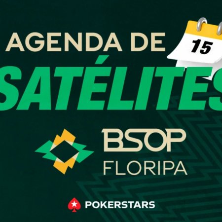 Mega Satélite para o BSOP Floripa tem 20 pacotes garantidos