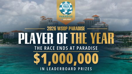 Com Shaun Deeb no topo, disputa do WSOP Jogador do Ano 2026 vai às Bahamas